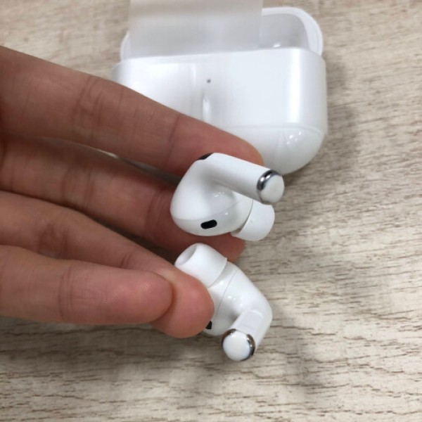 TWS PRO 3 wireless earbuds with touch control and noise cancellation, comes with a charging case.